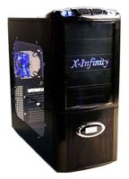 Aspire X-Infinity ATXB6KLW/350 - Tower - ATX - black - power supply 350 Watt ( ATX )