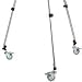 Smith Victor TA 3000 Tripod Wheel Set (3), for Titan & Pro 3000 Tripods