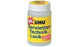 Uhu 47410 - Servietten-Technik Lack Seidenglanz 210 ml - UHU