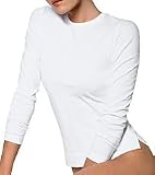 ADAM Pima Cotton Long Sleeve Crew Neck Tee Daywear