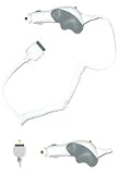 iPod Car Charger with Docking connector - iPhone 1st Gen (NOT for iPhone 3G), iPod Video, iPod Nano or All iPod with docking connector