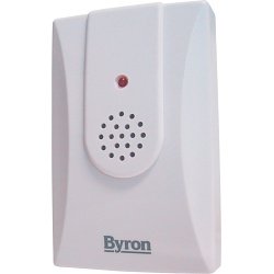 Byron - RX81 Cordless Door Chime Kit (Battery Powered) - White