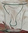 Aromatherapy Scented Oil Diffuser Wavy Clear Glass