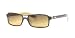 Dkny Dy4021 Dark Green / White / Light Green Frame/Grey To Orange Lens Plastic Sunglasses
