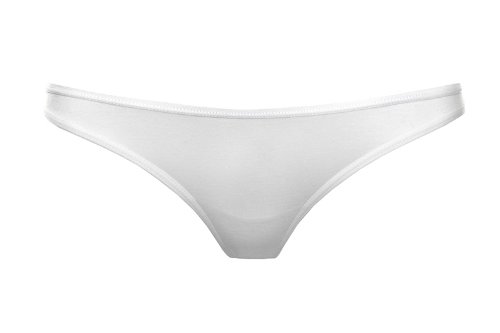 Cotton Bikini Brief 5 Pack By Beautiful Basics (Small, White)