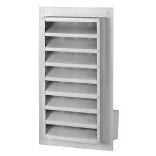 Air Vent #81214 12x18 White Aluminum Louver