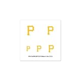 Pittsburgh Pirates Official Logo Fingernail Tattoos