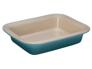 Le Creuset 2.5-qt. Stoneware Deep Dish Baker, Caribbean Blue