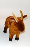 Plush Soft Toy Brown Goat 30cm.