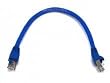 1FT Cat6A 500MHz STP Ethernet Network Cable - Blue