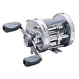 Abu Garcia Ambassadeur C3 Baitcast Round Reel (3 Ball-Bearing, Gear Ratio 5.3:1, Capacity 14/245)