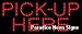 Pick-Up Here LED Sign 11 x 27