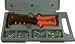 Automotive : Industrial Hand Riveter Kit Includes 4 nosepieces: 3/32, 1/8, 5/32 & 3/16