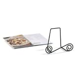 Black SCROLL metal COOKBOOK HOLDER Kitchen DECOR