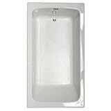 Hydro Systems Melissa Acrylic Tub 66" x 36" x 20" MEL6636ATO-BK