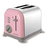 Morphy Richards Accents 2 Slice Toaster Pink/Stainless Steel 44065