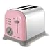 Morphy Richards Accents 2 Slice Toaster Pink/Stainless Steel 44065