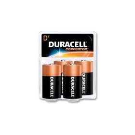 Duracell MN1300R4Z - Coppertop Alkaline Batteries, D, 4/Pack: Electronics