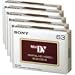 Sony DVC HD 63min Videocassette 3 Pack
