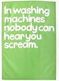 Waldo Pancake Tea Towel - In washing machines nobody can hear you scream