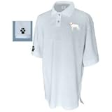 Ladies' German Shepherd White Golf Polo Shirt
