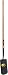 Yo Ho Tools Pro Series Iowa Pattern Spade, Long Handle