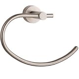 Tools & Hardware : Danze D446121BN Parma Towel Ring, Brushed Nickel