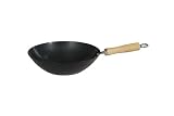 27cm (10.5) Non Stick Carbon Steel Wok