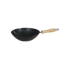 27cm (10.5") Non Stick Carbon Steel Wok
