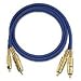 Oehlbach NF 1 Stereo Audio-Kabel Cinch 3,0m blau
