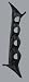 Auto Meter 17308 GaugeWorks Black Quad Pillar