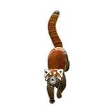 Red Panda Silver and Enamel Pin