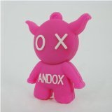 OX ANDOX burgandy 4GB Flash Drive