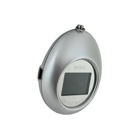 Tricod 1.1-Inch Mini Egg-Shaped Digital Photo Frame (Silver)