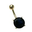 14k Gold Birth Stones Color = September - Sold Individually