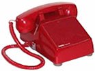ITT 890010-047PAK No Dial Desk-RED