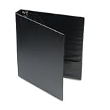UNIVERSAL PRODUCTS / UNV20761 / D-Ring Binder with Label Holder, 1in Capacity, Black / Sold as 1 EA