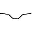 Pyramid Mountain Bike Riser Handlebar, 5" Rise, Steel, Black