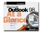 Microsoft Outlook 98 at a Glance - Auf einen Blick - reference book - German