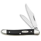 CASE MEDIUM JACK TRU SHARP BLADESHandle: Jet Black Syn W/Case Shield