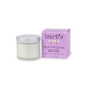 Burt's Bees Pore Refining Mask with French Green Clay, 1-Ounce Jar (Pack of 2)