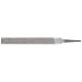Nicholson Hand File, Swiss Pattern, Single Cut, Rectangular, #2 Coarseness, 6" Length