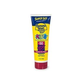 Banana Boat Kid's Sunblock Lotion Tear Free Spf 50, 8-Ounce Units