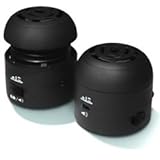 Tweakers SPKR-R1-BK 3.4W Pull-n-Play Speakers, Black