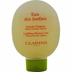 Clarins Eau Des Jardins Uplifting Shower Gel for Unisex, 5 Ounce