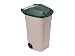 Kitchen & Housewares : Curver 12900 Mobile Bin Taupe 110Ltr