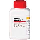 Ilford Ilfosol-S General Purpose Developer for Black & White Film, Liquid Concentrate 500 Milliliter Bottle.