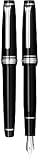 Sailor Sapporo Series Black Rhodium Trims Fountain Pen, Fine Nib 11-1022-020F
