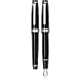 Sailor Sapporo Series Black Rhodium Trims Fountain Pen, Fine Nib 11-1022-020F