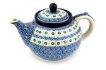 Polish Pottery Tea coffee Pot - Traditional Pattern - H5146B